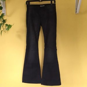 Free People Black Jeans Flare/Bellbottom (27)